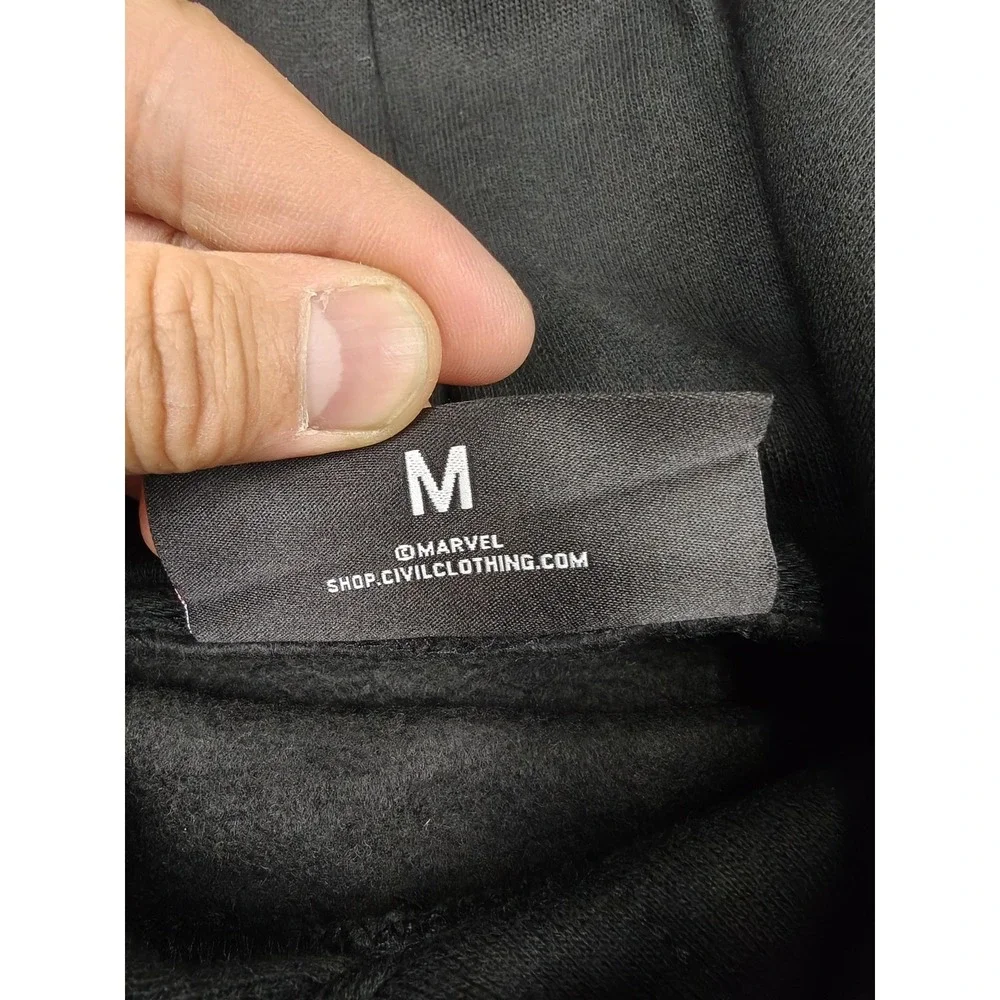 Civil Regime x Marvel X-Men Academy Hoodie Black Mystique Wolverine Mens Medium